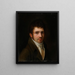 Selbstporträt - Jean-Baptiste-Louis Germain — gerahmtes Bild an der Wand