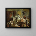 Triumphale Eingangshalle von Heinrich IV in Paris nach Rubens - Jean-Baptiste Carpeaux — gerahmtes Bild an der Wand
