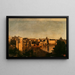 Der Tiber in Rom - Jean-Baptiste Carpeaux — gerahmtes Bild an der Wand