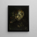 Portrait von Charles Carpeaux im Alter von drei Jahren - Jean - Baptiste Carpeaux — gerahmtes Bild an der Wand
