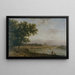 Les Tuileries et le Pont Royal vus du Cours-la-Reine - Jean-Baptiste François Genillion — gerahmtes Bild an der Wand