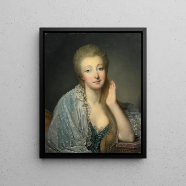 JeanBaptiste Greuze - Portrait of The Comtesse Du Barry.webp