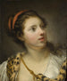 Die Nymphe Callisto - Jean-Baptiste Greuze — Ansicht des Kunstwerks
