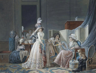 L'Amour au petit point - Jean-Baptiste Mallet — Ansicht des Kunstwerks