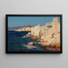 M. Borel's Cabanon auf der Klippe - Jean-Baptiste Olive — gerahmtes Bild an der Wand
