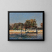 Der öffentliche Park in Venedig - Jean-Baptiste Olive — gerahmtes Bild an der Wand