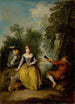 Ein ländliches Konzert - Jean-Baptiste Pater — Ansicht des Kunstwerks
