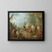 Campement - Jean-Baptiste Pater — gerahmtes Bild an der Wand
