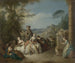 Festliche Gesellschaft in einer Landschaft - Jean-Baptiste Pater — Ansicht des Kunstwerks
