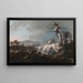 Felsenlandschaft - Jean-Baptiste Pillement — gerahmtes Bild an der Wand