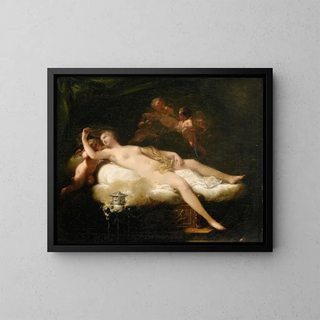 Psyché - Jean-Baptiste Regnault — gerahmtes Bild an der Wand