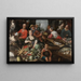 Der Markt - Jean-Baptiste de Saive II — gerahmtes Bild an der Wand