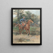 Jäger auf Pferd, Reiter - Jean - Baptiste Édouard Detaille — gerahmtes Bild an der Wand
