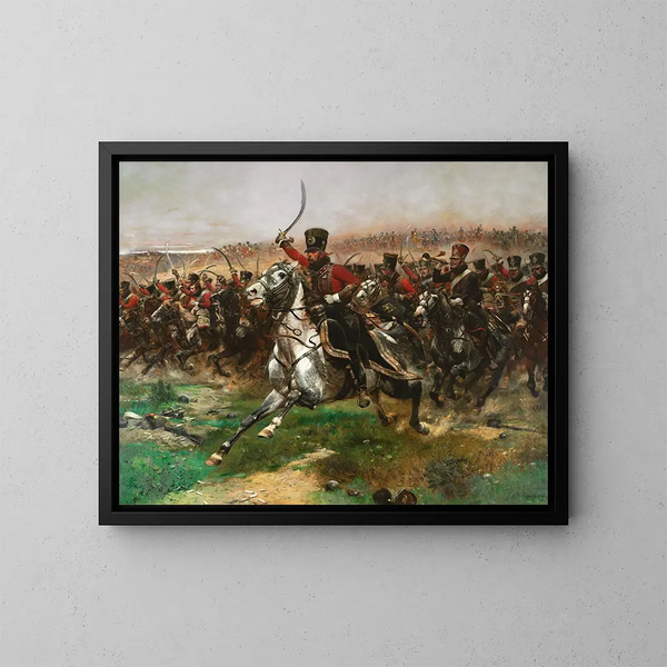 Vive l'Empereur - Jean-Baptiste Édouard Detaille — gerahmtes Bild an der Wand