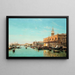 Das Palais der Doge und die Piazza San Marco, Venedig - Jean-Baptiste van Moer — gerahmtes Bild an der Wand