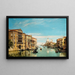 Der Große Kanal Venedig - Jean-Baptiste van Moer — gerahmtes Bild an der Wand
