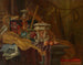 Naturstillleben mit Musikinstrumenten - Jean-Baptiste van Moerkercke — Ansicht des Kunstwerks