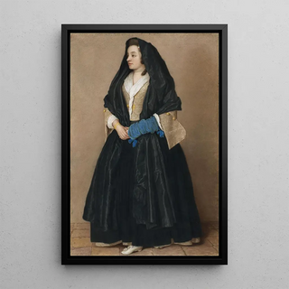 JeanEtienne Liotard - An Elegant Young Woman in Maltese Costume.webp