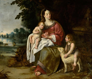 Die Heilige Familie - Jean-François Clermont — Ansicht des Kunstwerks