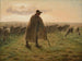 Berger, der seine Herde hütet - Jean-François Millet — Ansicht des Kunstwerks