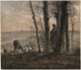 herabfallende Blätter - Jean-François Millet — Ansicht des Kunstwerks