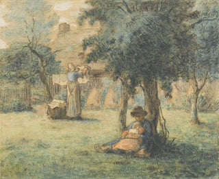 JeanFranois Millet - Femme tendant son linge.webp
