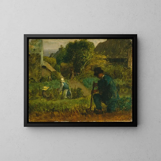 JeanFranois Millet - Garden Scene.webp