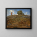 in der Auvergne - Jean-François Millet — gerahmtes Bild an der Wand