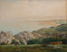Die Meeresansicht von der Klippe von Landemer - Jean-François Millet — Ansicht des Kunstwerks