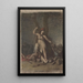 Freiheit - Jean-François Millet — gerahmtes Bild an der Wand
