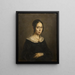 Madame Frigot - Jean-François Millet — gerahmtes Bild an der Wand