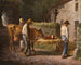 Der Bauern, die ein Kalb aus den Feldern bringen - Jean-François Millet — Ansicht des Kunstwerks