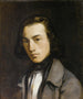 Portrait eines jungen Mannes - Jean-François Millet — Ansicht des Kunstwerks