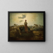 Der Hüter der Herde - Jean-François Millet — gerahmtes Bild an der Wand