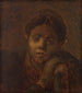 Kopf einer Bäuerin Studie - Jean-François Millet — Ansicht des Kunstwerks