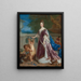 Portrait Élisabeth-Charlotte de Bavière, Prinzessin der Pfalz - Jean-François de Troy — gerahmtes Bild an der Wand