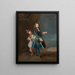 Portrait of Louis Alexandre de Bourbon Comte de Toulouse - Jean-François de Troy — gerahmtes Bild an der Wand