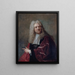Portrait de cerf - Jean-François de Troy — gerahmtes Bild an der Wand