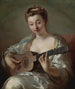 Der Gitarrist - Jean-François de Troy — Ansicht des Kunstwerks