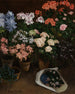 Topf mit Blumen - Jean-Frédéric Bazille — Ansicht des Kunstwerks