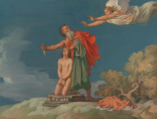 Der Opferung Isaaks - Jean-Hippolyte Flandrin — Ansicht des Kunstwerks