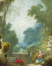 Ein Spiel warmer Hüllen - Jean-Honoré Fragonard — Ansicht des Kunstwerks