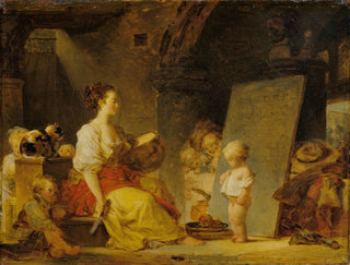 Dites donc, s'il vous plaît - Jean-Honoré Fragonard — Ansicht des Kunstwerks