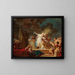 Der Opfergang an den Minotaurus - Jean-Honoré Fragonard — gerahmtes Bild an der Wand