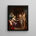 Jacob, der seinem Sohn Joseph das Gewand erkennt - Jean-Jacques Forty — gerahmtes Bild an der Wand