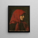 Ländliches Gemälde - Jean-Jacques Henner — gerahmtes Bild an der Wand