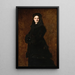 Portrait von Madame Paul Duchesne-Fournet - Jean-Jacques Henner — gerahmtes Bild an der Wand
