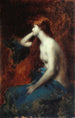 Träumerei - Jean-Jacques Henner — Ansicht des Kunstwerks
