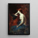 Träumerei - Jean-Jacques Henner — gerahmtes Bild an der Wand