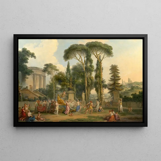 JeanJacques Le Barbier - The triumph of Flora.webp